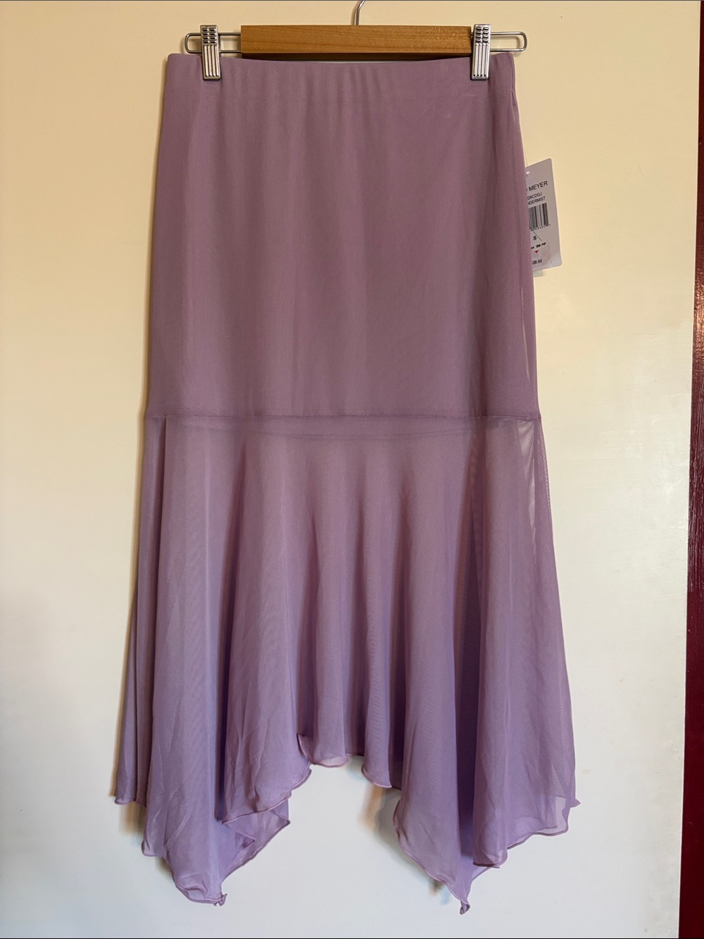 Lavender Chiffon Skirt